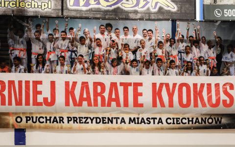 XII Turniej Karate Kyokushin o Puchar Prezydenta Miasta Ciechanów, 15.10.2022, Hala MOSiR Ciechanów